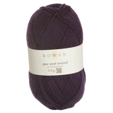 Rowan Pure Wool Superwash Worsted Yarn 150 Damson At Jimmy Beans Wool