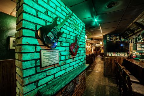 Guitar Wall Decoration Irish Pub Interior Irish Pub Interior Bar
