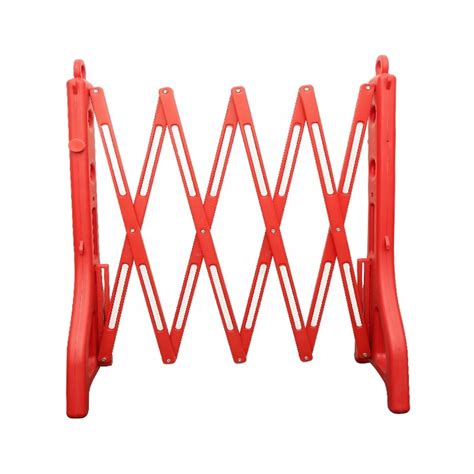 Outdoor Flexible Steel Gate Retractable Safety Fence Folding Traffic