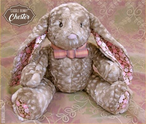 26 Bunny Toy Sewing Pattern Manasiansley