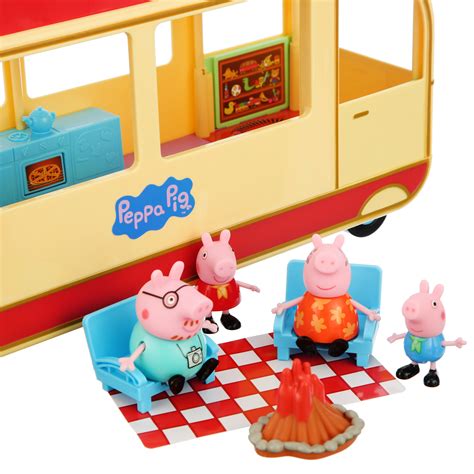 Peppa Pigs Transforming Campervan Feature Playset