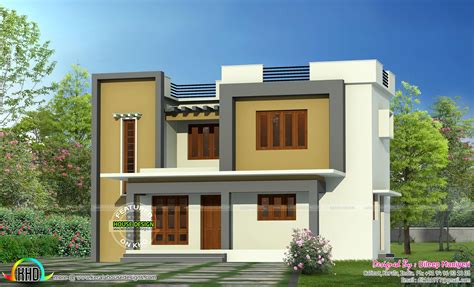 Homes Design Simple Flat Roof Home Architecture