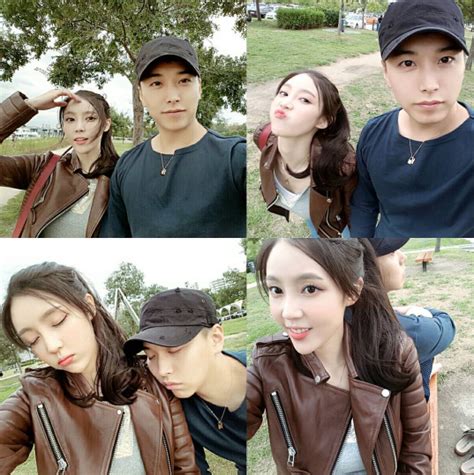 Super Juniors Sungmin And Wife Kim Sa Eun Go On A Sweet Park Date