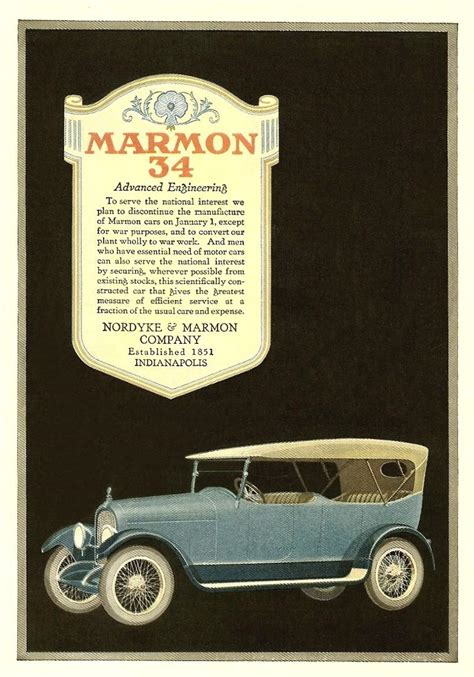Marmon The Rise Fall And Rarity Of A Forgotten American Automaker