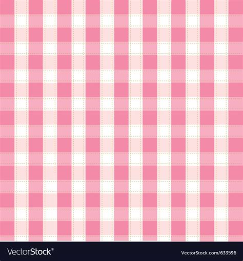 Seamless Pink Plaid Pattern Royalty Free Vector Image
