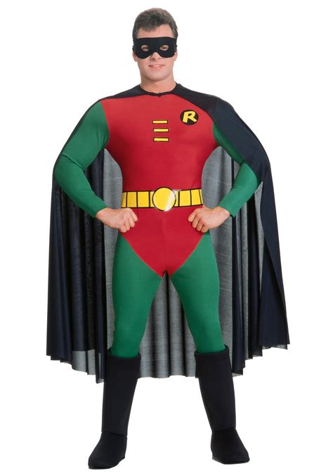 Male Robin Costume - Adult Batman Superhero Costumes