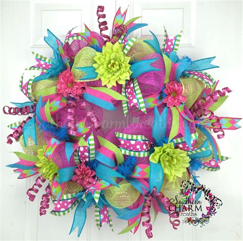 To make your deco mesh wreath, start with an empty wire wreath form; Pin by Southern Charm Wreaths | Learn on Mesh Crafts ...