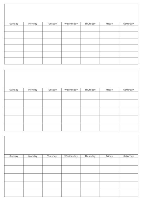 Printable Calendar No Month 2020 Calendar Template 2020 Calendar