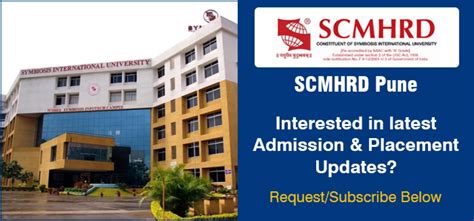 Symbiosis Centre For Management And Human Resource Development Scmhrd