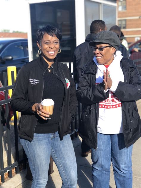First black + woman chair of cuyahoga county democratic party. Meet Shontel | Shontel Brown For Congress