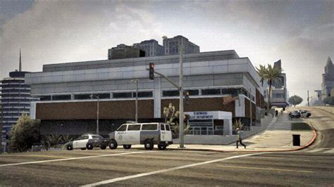 Grand Theft Auto 5 Police Station
