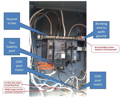 Breaking down pool equipment and restarting. Pool Subpanel - Electrical - DIY Chatroom Home Improvement ...