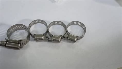 Din3017 Stainless Steel Hose Clamps Mini Small Hose Clip Quick Lock