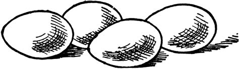 Eggs Clipart Black And White Clip Art Library