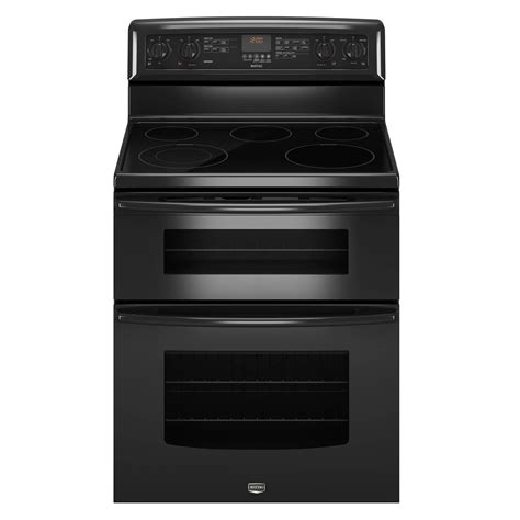 Maytag Met8665xb 66 Cu Ft Double Oven Electric Range Sears Outlet