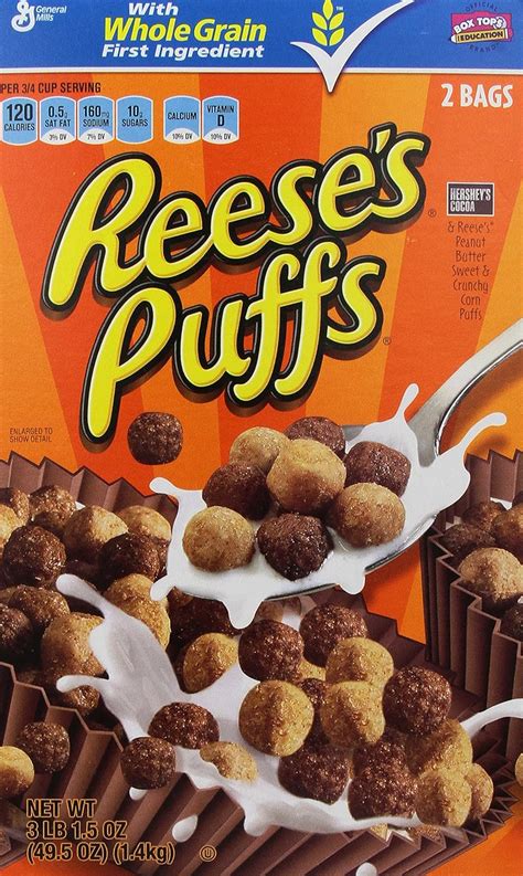 General Mills Reeses Puffs 495 Ounce Prime Pantry