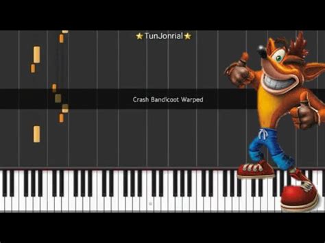 Tujonrial Como Tocar Crash Bandicoot Warped En El Piano Acordes Chordify