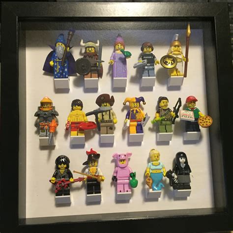 Maybe not, but it's simple to put together and it's easy to change the layout or be creative with other lego pieces. Rambling Introspection: DIY LEGO Collectable Minifigure Display with IKEA Ribba Frame