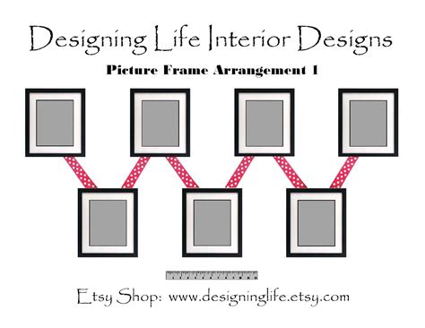 How To Arrange Picture Displays On A Wall Six Stylish Designs