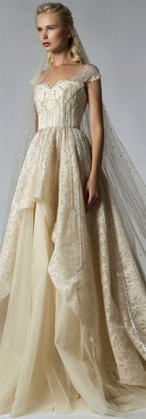 What statement jackets should you sport with your fall dresses this season? BRIDAL GEORGES HOBEIKA FALL WINTER 2019-2020 | Dresses ...