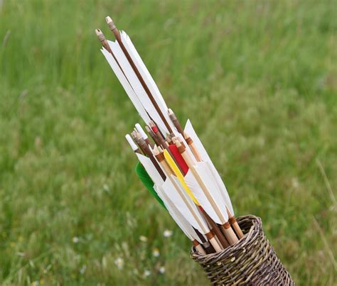 Training Arrows Set For Best Traditional Archery Wooden Etsy