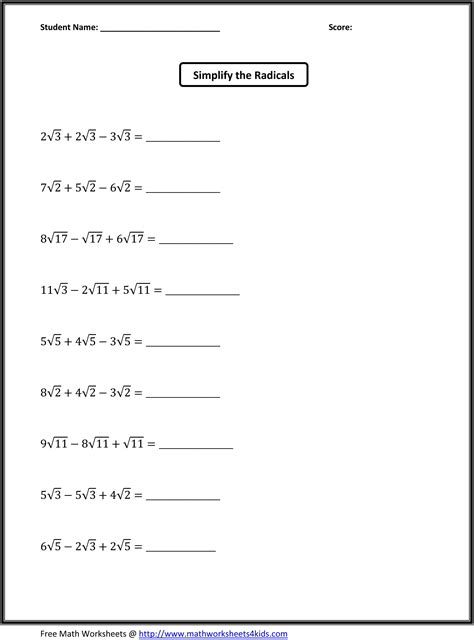 5.03 use and evaluate algebraic expressions, linear equations or inequalities to solve. 6th Grade Math Worksheets | factors worksheets this ...