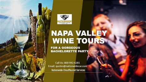 Napa Valley Wine Tours For A Gorgeous Bachelorette Party