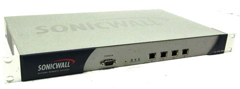 Sonicwall Ssl Vpn 2000 Firewall Network Security Hub Appliance 100