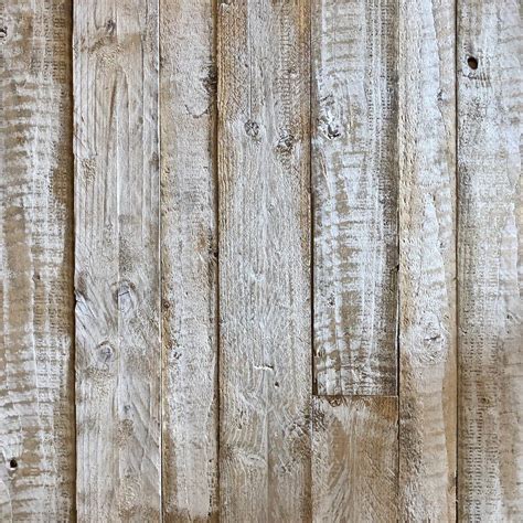 Barnwood White Washed Rustic Wooden Wall Cladding Reclaimed Wall