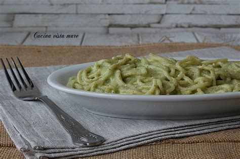 Pasta Al Pesto Di Broccoli Cucina Vista Mare