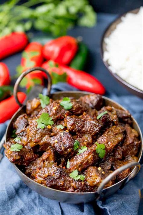 Spicy Beef Rendang Nickys Kitchen Sanctuary