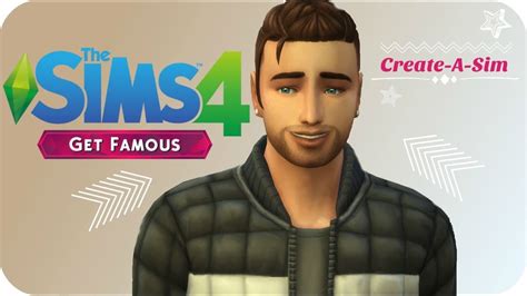 Meet Axel The Sims 4 Get Famous Create A Sim Youtube