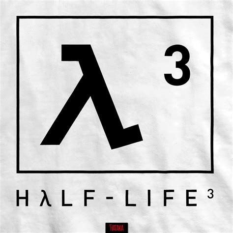 Half Life 3 Dark Lambda Symbol T Shirt Half Life Lambda Video Games