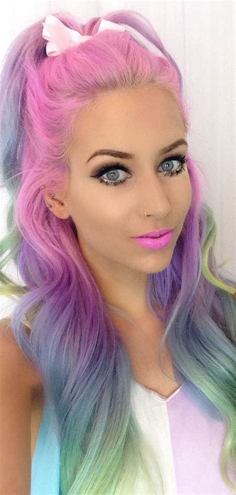 Pastel Hair For Loopy Hair Day Crazy Pastel Hair Color
