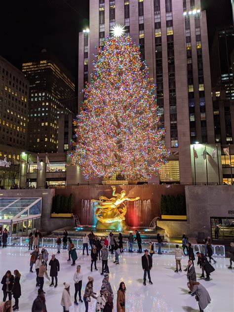 Rockefeller Center Christmas Tree Portablenyc New York History