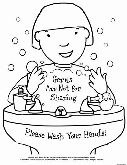 Coloring Sharing Germs Printable