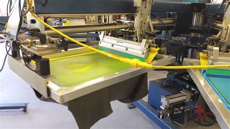 Screen Printing A 6 Color Simulated Process Job Youtube
