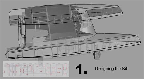 Catamaran Construction With A Duflex Kit Grainger Designs Catamarans
