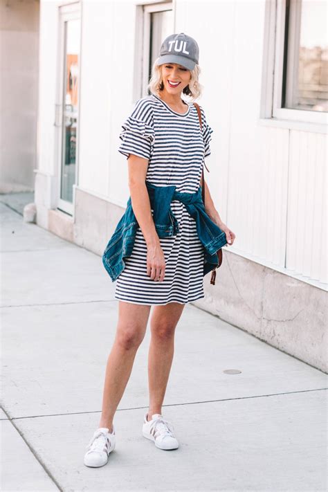 How To Style A T Shirt Dress Casually Straight A Style Dress