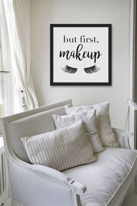 Bedroom Wall Makeup Wall Art Printable Free