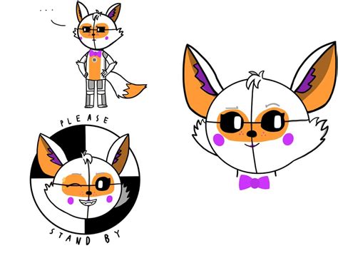 Drew Some Lolbit Fanart Today Because I Had Nothing To Do What Do Y