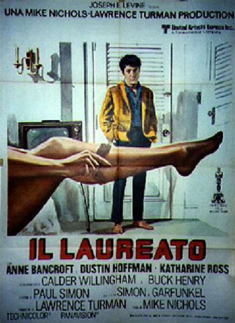 the graduate 1968 italian due fogli poster posteritati movie poster