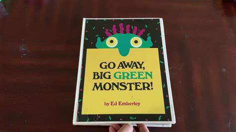 Read Aloud Book Go Away Big Green Monster Youtube