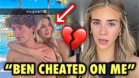 Ben Azelart Cheated On Her Girlfriend Hannah Youtube