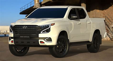 Hyundai Tarlac Render Proposes Ladder Frame Pickup Truck To Go After