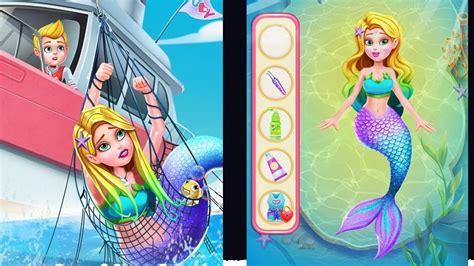 Mermaid Secrets 1 Mermaid Princess Rescue Story Games Fun Care Kids