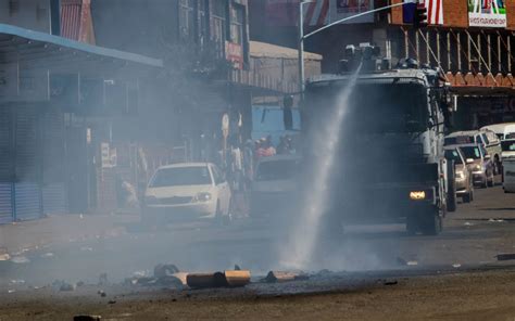 Zimbabwe Police Fire Tear Gas At Opposition Protesters The Guardian Nigeria News Nigeria And