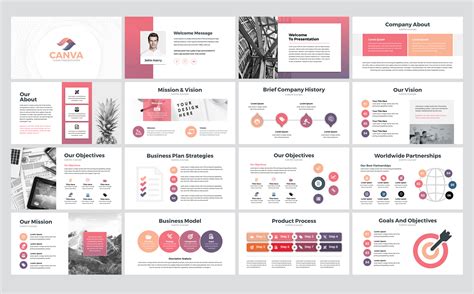 Canva Business Powerpoint Template Free Download Download Canva