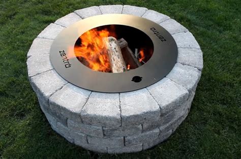 Smokeless Fire Pit Insert Diy Smokeless Fire Pit Ring How To Build