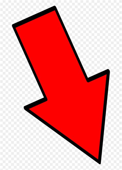 Red Arrow Png Red Arrow Pointing Down Right Clipart 5668540